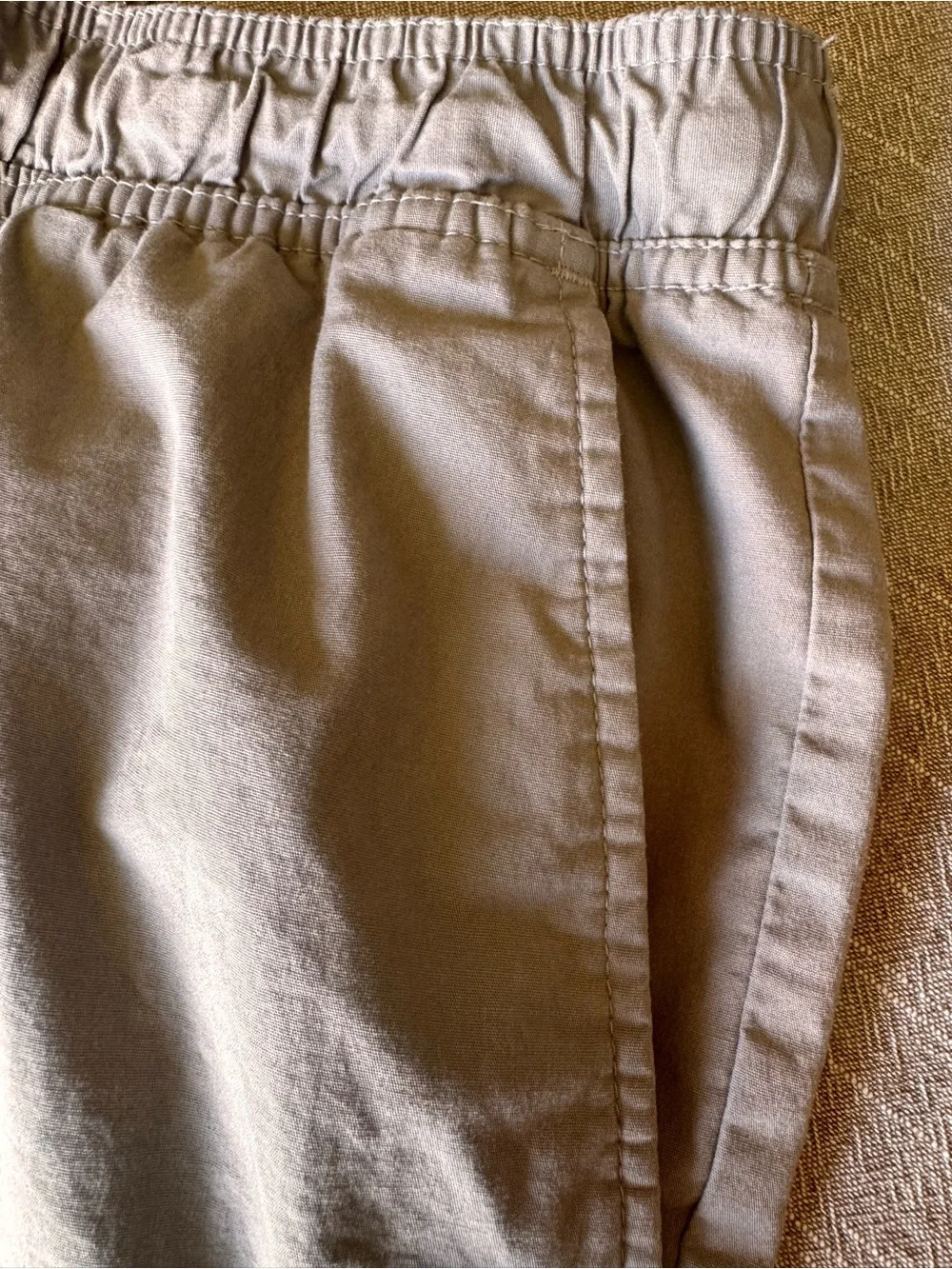 Banana Republic Organic Pull-On Shorts Men’s Medium Glacier Gray Relaxed